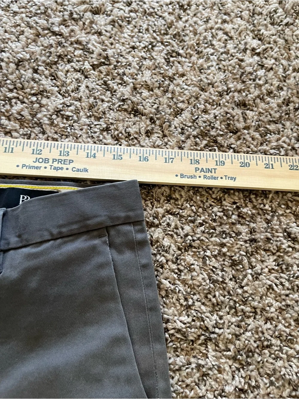Banana Republic Men’s 32x30 Slim Rapid Movement Chino Pants Gray Stretch Work‎